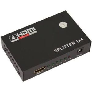 4K Compact 4-Port HDMI Splitter