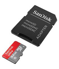 MicroSDHC Card with Adapter (16GB)