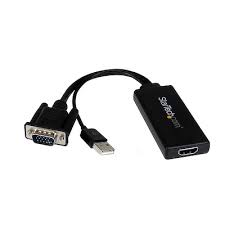 VGA & USB to HDMI Convertor