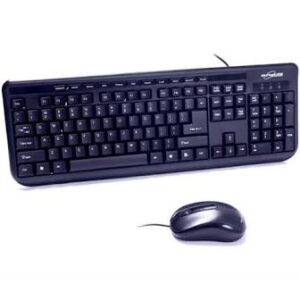 Wired Keyboard & Optical Mouse